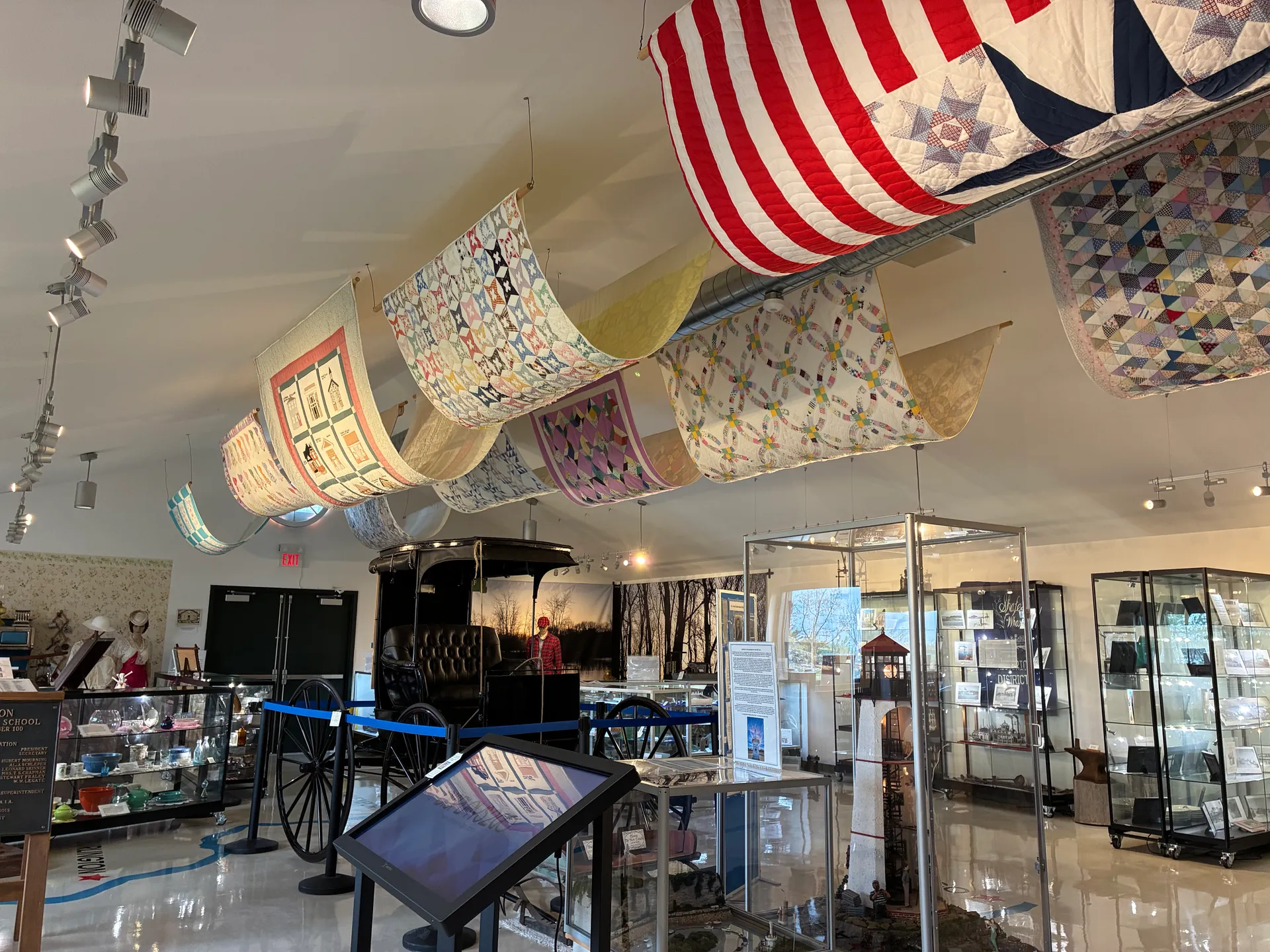 Edward Amburg History Museum at the Visitors Center in Grafton