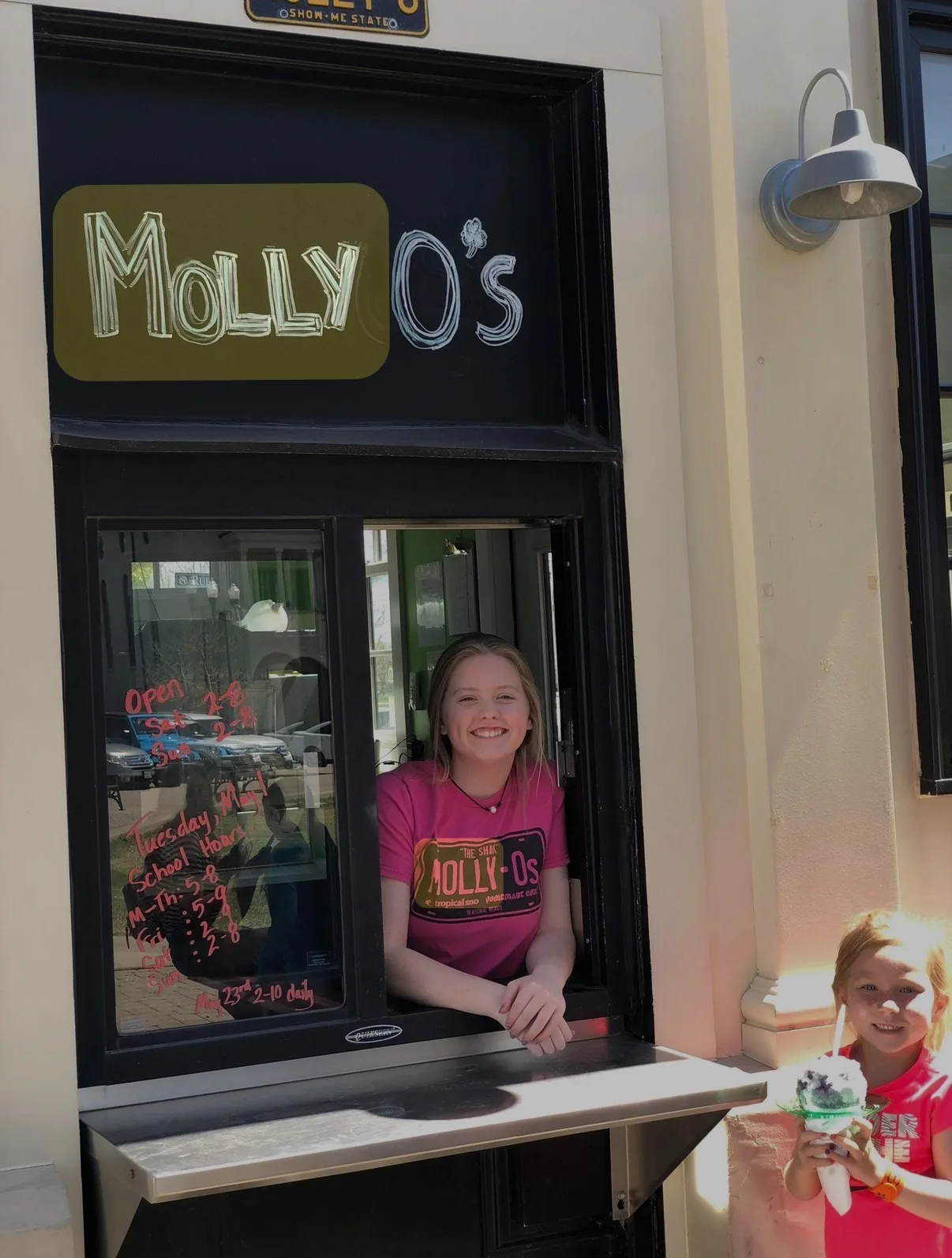 Molly Schad smiling in New Town
