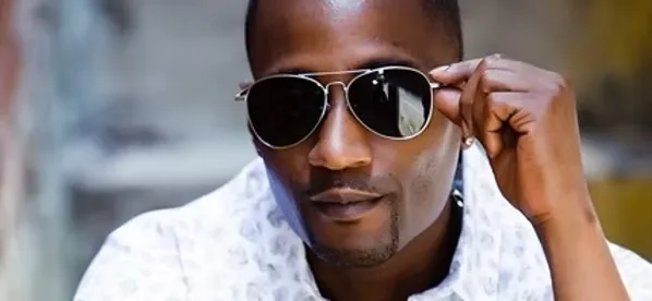 Just In Time frontman Justin Clay in aviator sunglasses