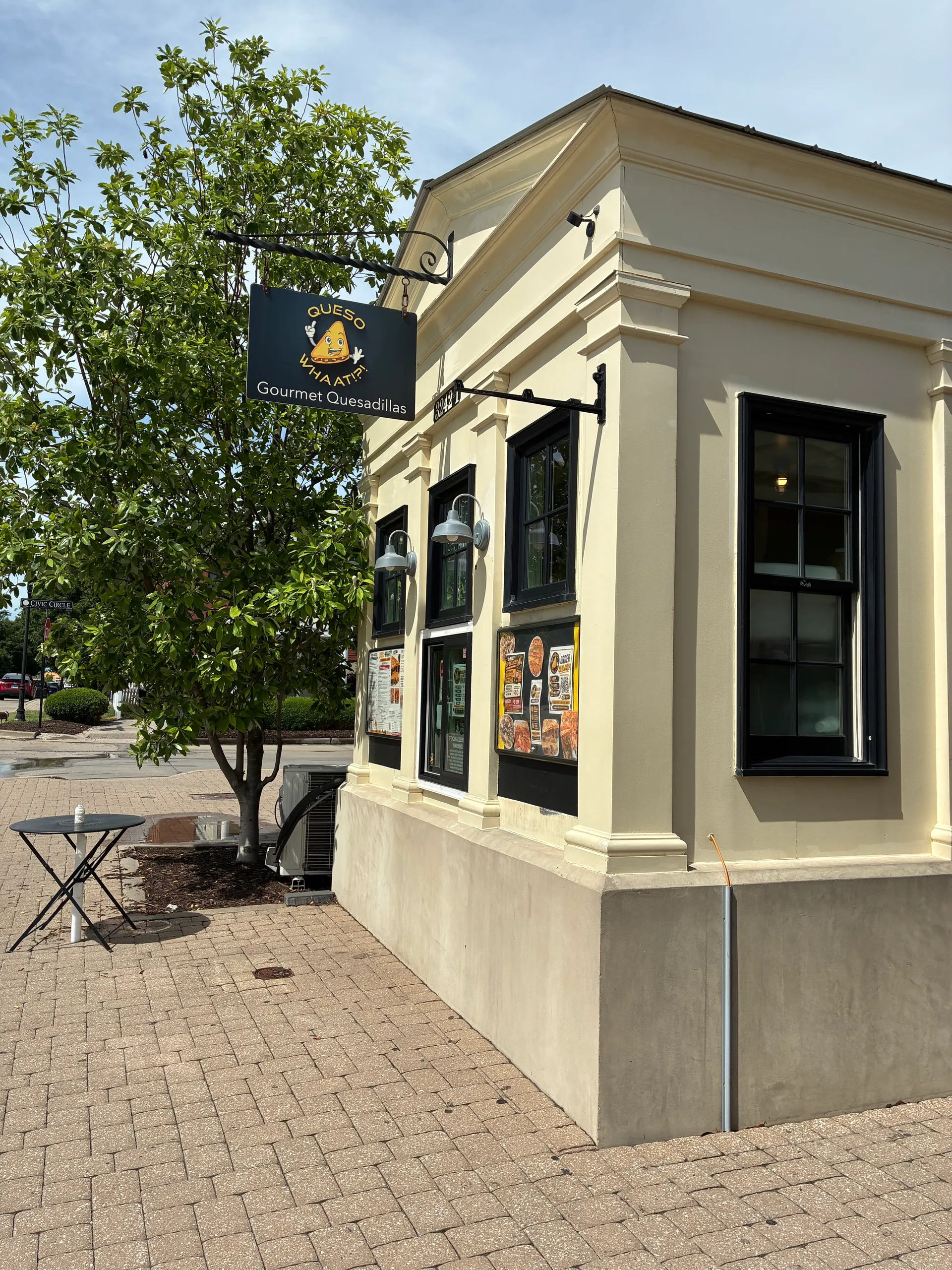 The Queso Whaat!?! kiosk in New Town