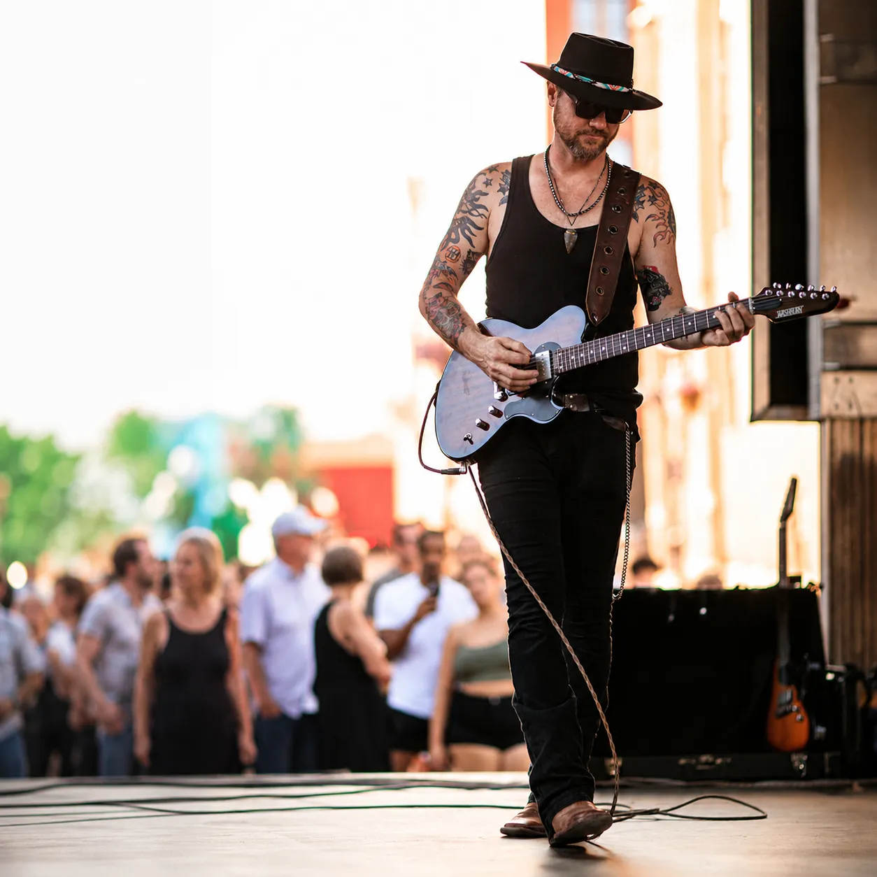 Jeremiah Johnson performing live in concert