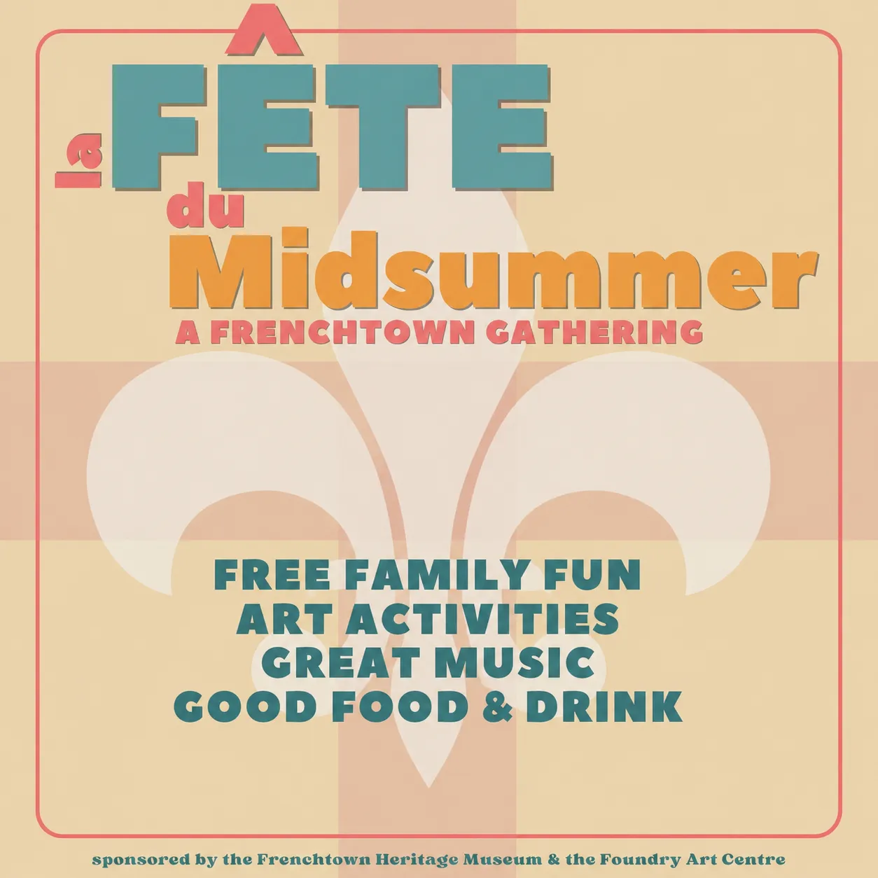 La Fête du Midsummer event poster