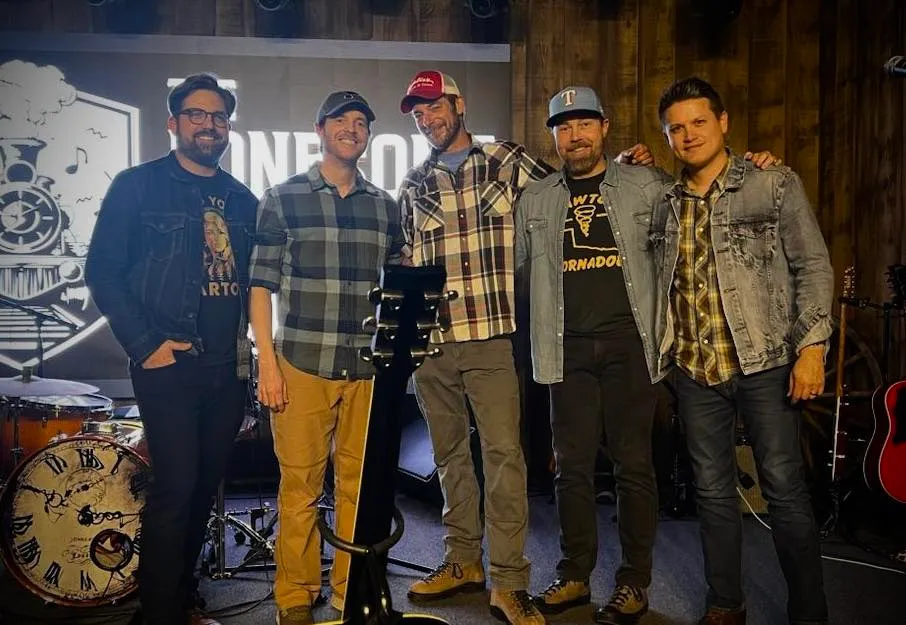 The Lonesome Whistle Band performing live