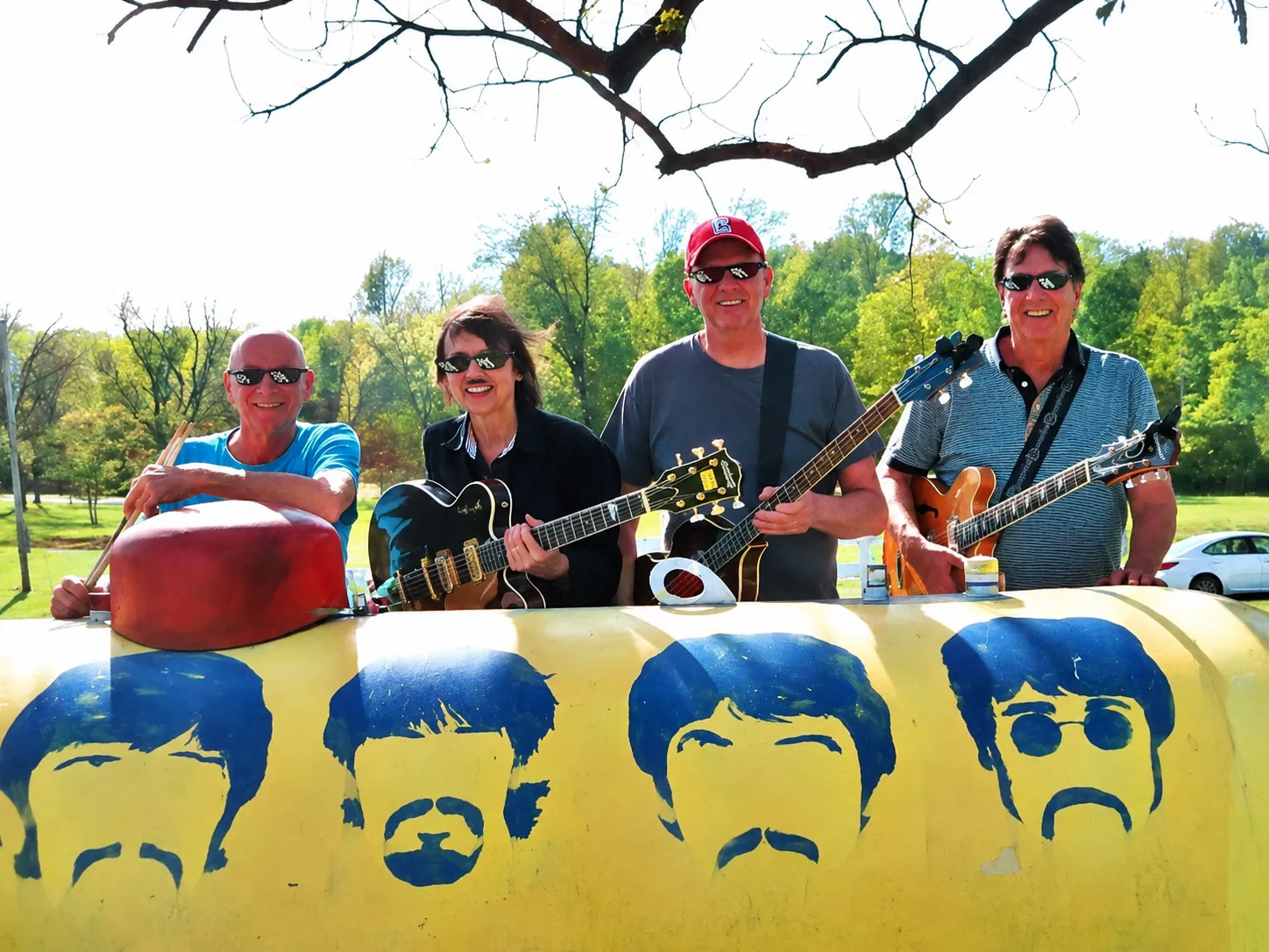 Ticket to The Beatles tribute band performing live
