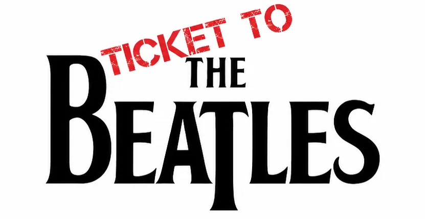 Ticket to The Beatles band logo